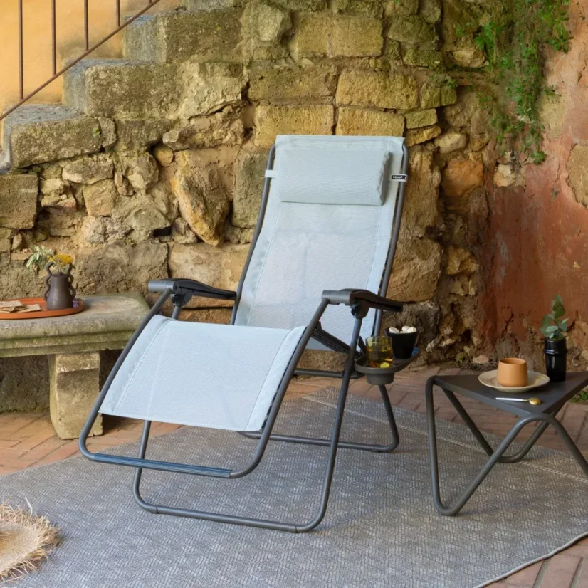 Relaxačné kreslo Lafuma Mobilier RSXA Clip BatylineISO modrá Ciel