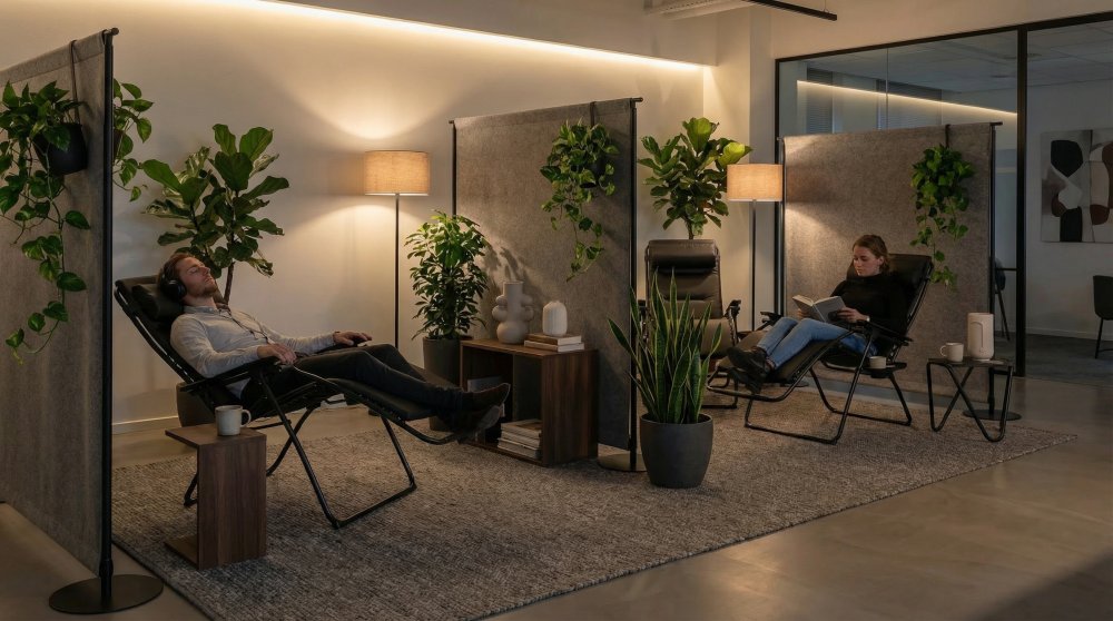 Odpočívárna v práci - cesta ke spokojeným a produktivním zaměstnancům