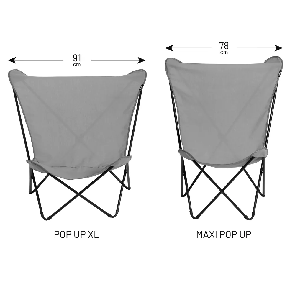 Srovnání Maxi pop up a pop up xl