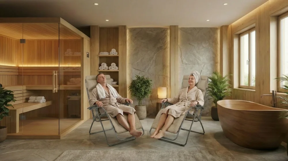 Relaxační křesla Lafuma FUTURA ve wellness