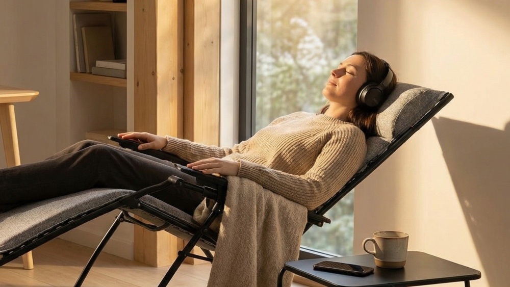 Relax v poloze Zero Gravity of Lafuma